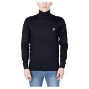 U.S. Polo Assn. Dolcevita Uomo Tröja Black, Herr