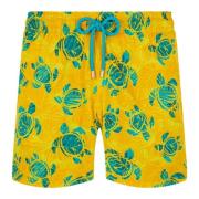 Vilebrequin Moorise Swim Shorts Yellow, Herr