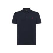 Peuterey Polo Shirts Blue, Herr