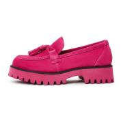 Cesare Gaspari Platform Loafers Ksenia - Pink Pink, Dam