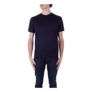 John Richmond Logo Front T-shirts och Polos Blue, Herr