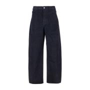 Jacquemus Blå Fem Ficka Bomulls Jeans Blue, Herr