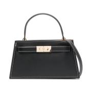 Tory Burch Liten Lee Radziwill Toteväska Black, Dam