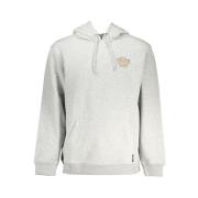 Vans Grå huva fleece sweatshirt Gray, Herr