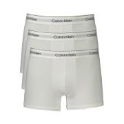 Calvin Klein Vit Bomullskalsonger White, Herr