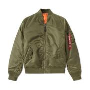 Alpha Industries Klassisk Ma-1 Bomberjacka Grön Green, Herr