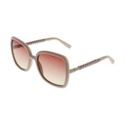 Tod's Rosa Butterfly Style Gradient Solglasögon Pink, Dam