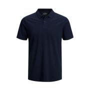 Jack & Jones Blå Bomullspolo Skjorta Modell 1906000128 Blue, Herr