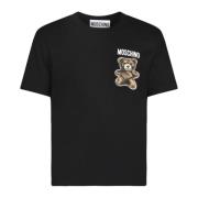 Moschino Stiliga T-shirts och Polos Black, Herr