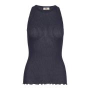 Rosemunde Navy Baku Top & T-Shirt Blue, Dam