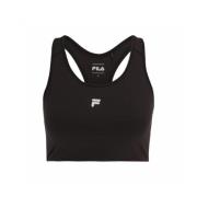 Fila Polyester Tanktop Interlock Matt Black, Dam