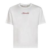 Lanvin Stiliga T-shirts och Polos White, Herr