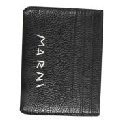 Marni Stiliga Plånbokssamling Black, Unisex