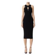 Elisabetta Franchi Stilfull Modell Kollektion Black, Dam