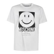 Moschino Stiliga T-shirts och Polos White, Herr