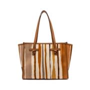 Gianni Chiarini Naturliga Väskor Kollektion Multicolor, Dam