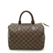 Louis Vuitton Vintage Pre-owned Canvas handvskor Brown, Dam