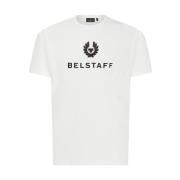 Belstaff Signatur Phoenix T-shirt Bläck Mörk White, Herr