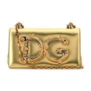 Dolce & Gabbana Mini Crossbody Väskor för Stiliga Looks Yellow, Dam