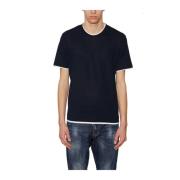 Paolo Pecora T-shirt Blue, Herr