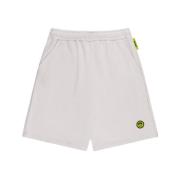 BARROW Bomull Bermuda Shorts White, Herr