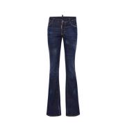 Dsquared2 Stiliga Denim Jeans för Kvinnor Blue, Dam