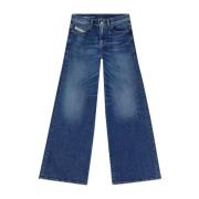 Diesel Stiliga Denim Jeans för Män Blue, Dam