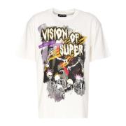 VISION OF SUPER T-Shirts White, Herr