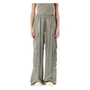 Rick Owens Celadon Cargo Byxor Gray, Dam