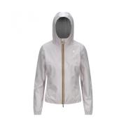 K-Way Polyester Puffer och Parka Jackor White, Dam