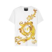 Versace Jeans Couture Bomull T-shirt White, Herr