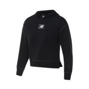 New Balance Essentials Borstad Fleece Hoodie Kollektion Black, Herr