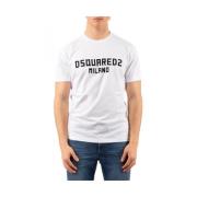 Dsquared2 Casual Bomull T-shirt White, Herr