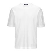 K-Way Vit T-shirt och Polo Mod. Combe White, Herr