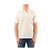 Emporio Armani Stilig Polo Skjorta White, Herr