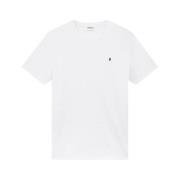 Dondup Vit Bomull Jersey T-shirt White, Herr