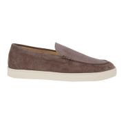 Brunello Cucinelli Grå Loafer Skor för Män Gray, Herr