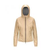 K-Way Polyesterjackor och Parkas Beige, Dam