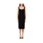 Max Mara Studio Elegant Klänning Studio Kollektion Black, Dam