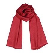 Givenchy Monogram Silkescarf Höst-Vinter Kollektion Red, Dam