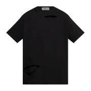 Y-3 T-shirt med vintageeffekt Black, Herr