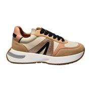 Alexander Smith Pelle Sneaker Beige, Dam