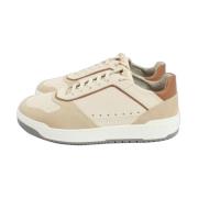 Brunello Cucinelli Beige Herr Sneakers, Stil: mzuasbz301 Beige, Herr