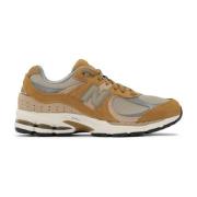 New Balance Brun Mocka Sneakers med Abzorb® Mellansula Brown, Dam