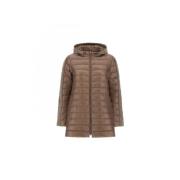 Herno Stiliga Puffer och Parka Jackor Brown, Dam