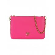 PINKO Cross Body Bags Pink, Dam