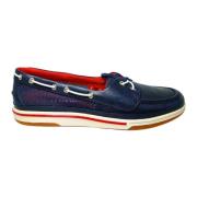 Sebago Läder Loafers Blue, Dam