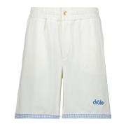 Drole de Monsieur Vita Piqué Bomullsshorts Vår-Sommar 2025 White, Herr