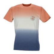 Vans Dip Dye Tee Melon/Celadon Green Multicolor, Herr