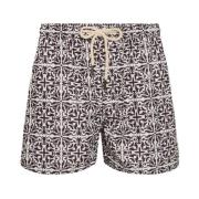 Peninsula Badshorts i medelhavsstil Multicolor, Herr